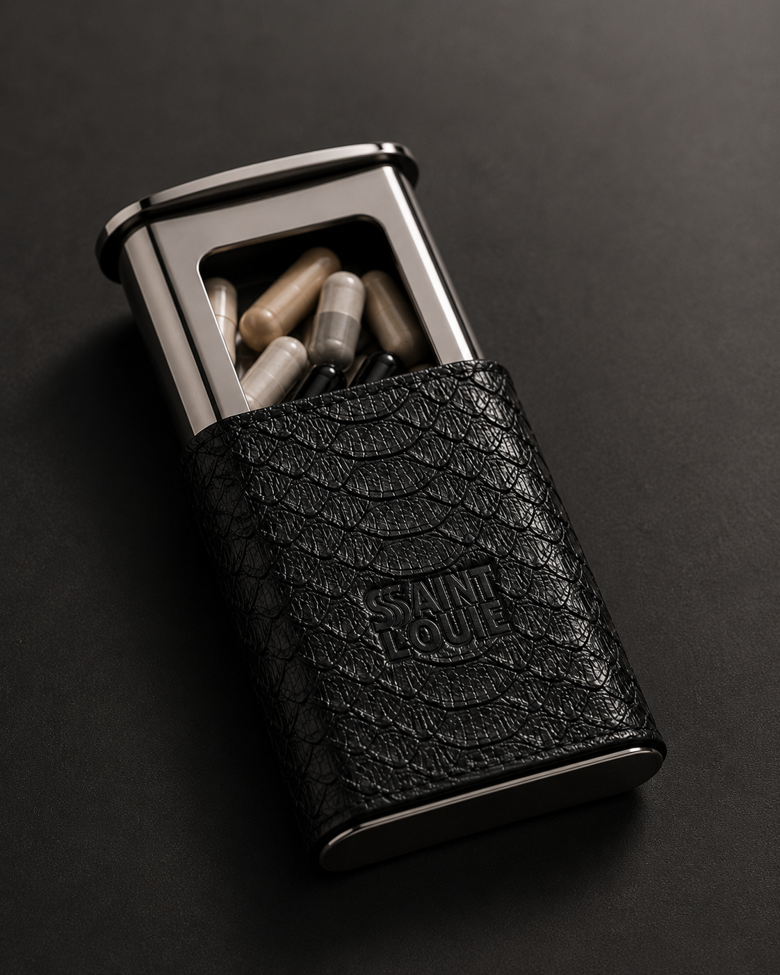 Saint Louie Python Pill Case