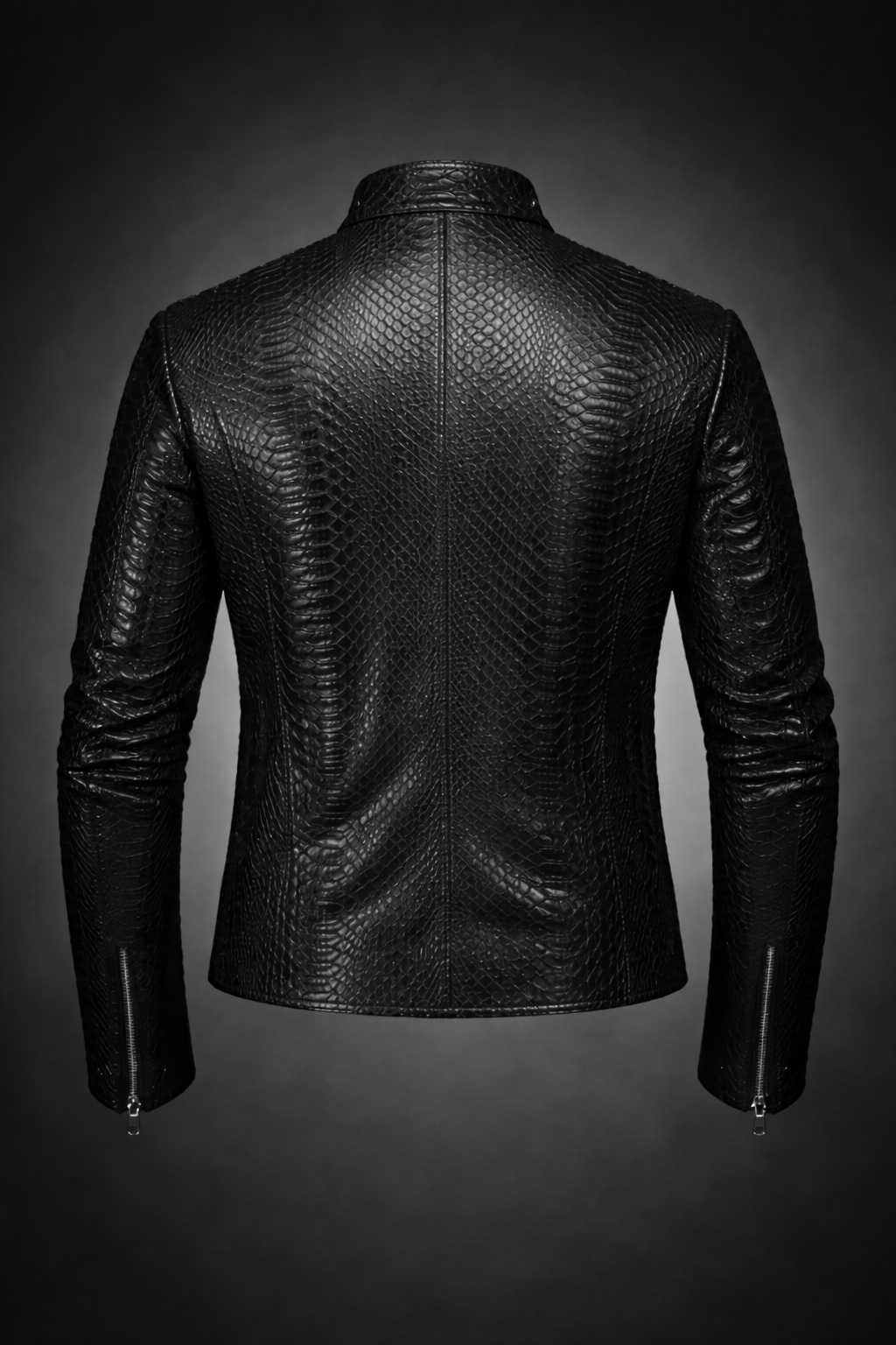 Black Python Jacket