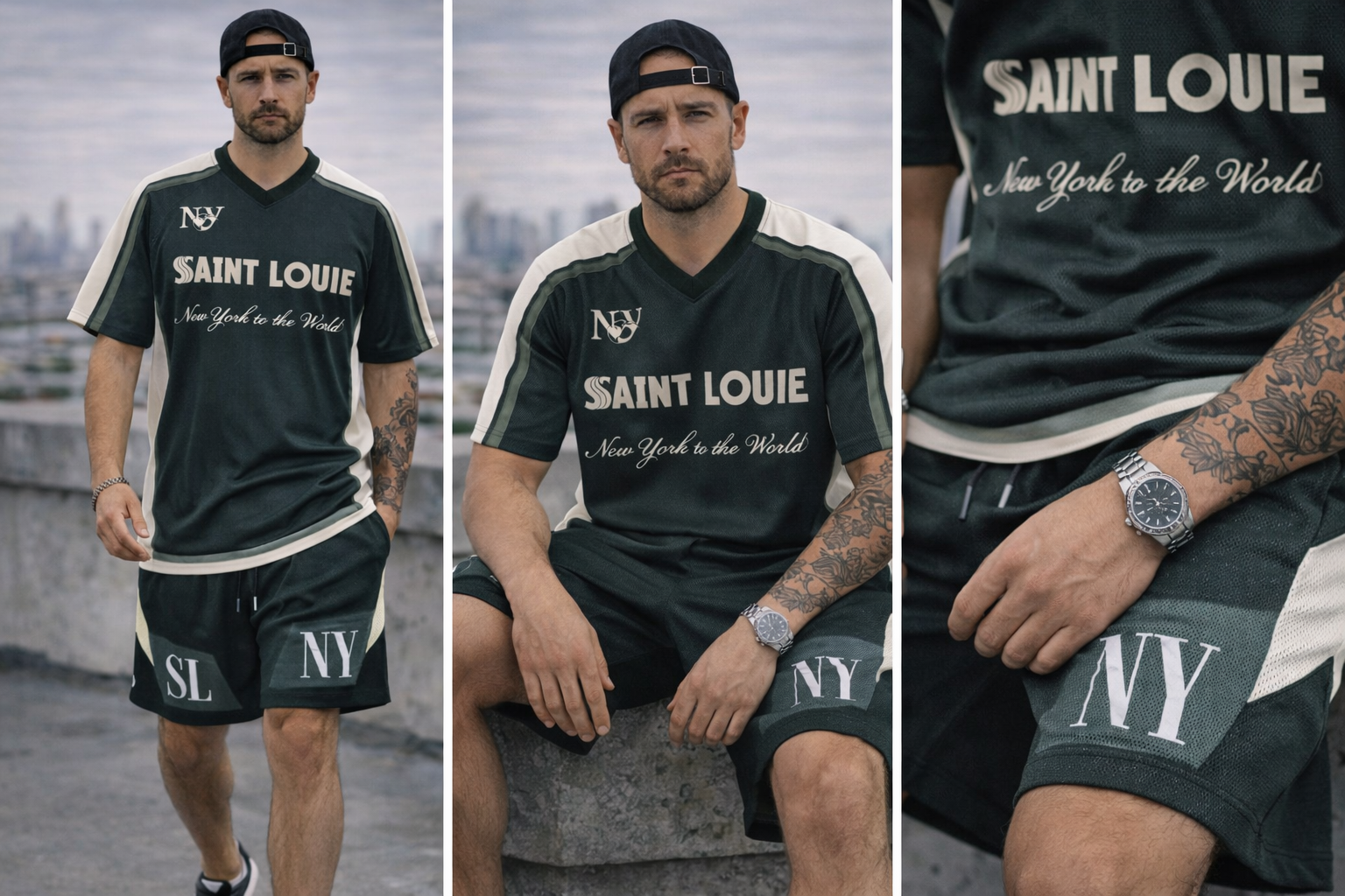 Saint Louie FC Set — Forest Green