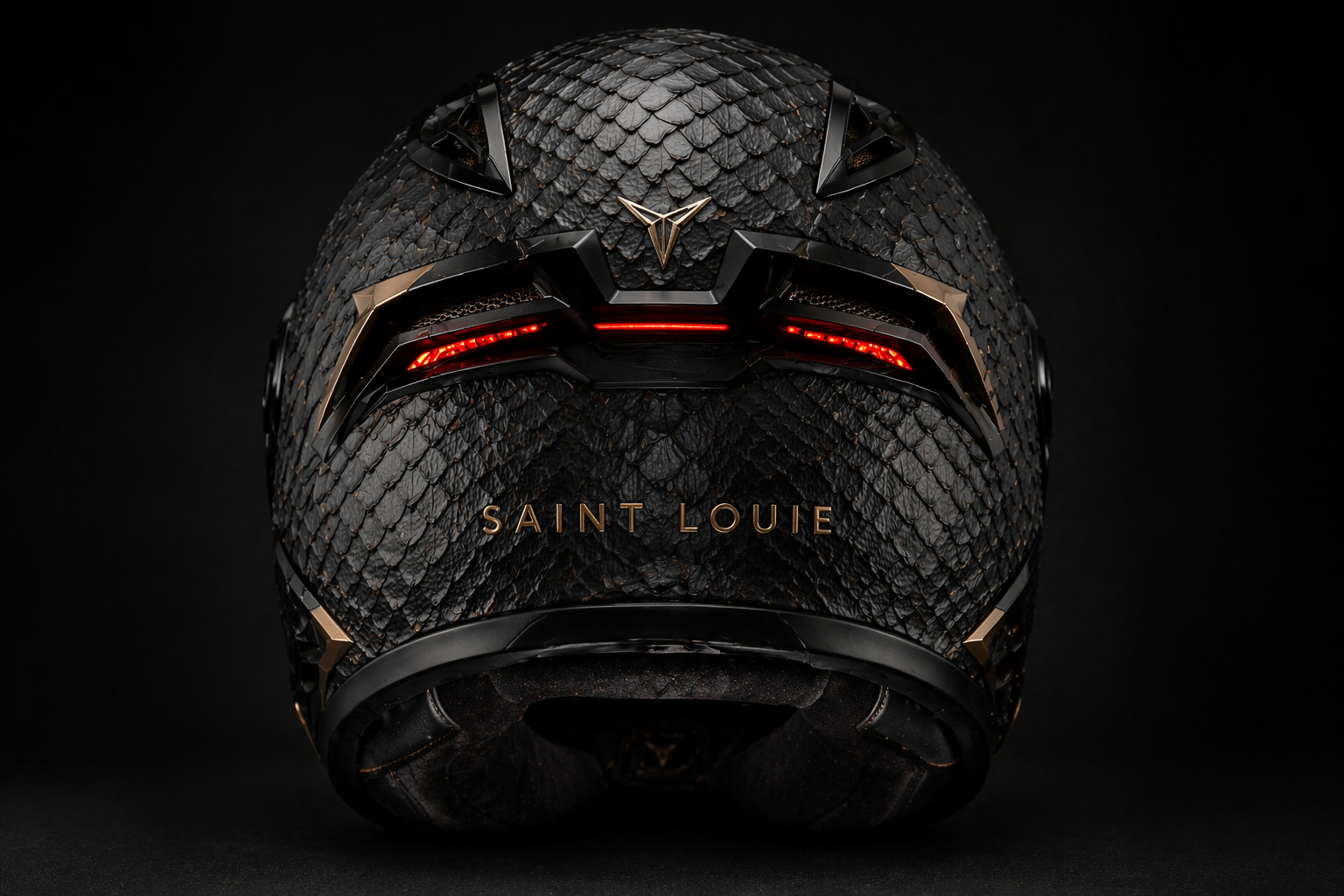 SAINT LOUIE Exotic Motorcycle Helmet